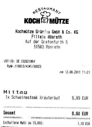 kmbs Hffner Kochmtze Restaurant